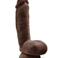 Blush Dr. Skin Glide 8.5" Self Lubricating Dildo W/balls - {{ SEXYEONE }}