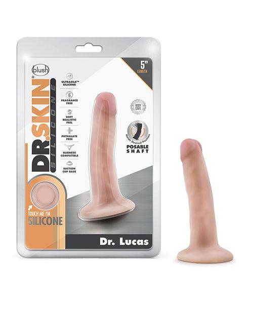 product image, Blush Dr. Skin Silicone Dr. Lucas 5.5" Dildo - {{ SEXYEONE }}