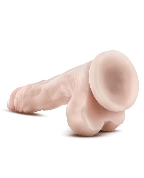 image of product,Blush Dr. Skin Stud Muffin 8.5" Dong W-suction Cup - Beige - {{ SEXYEONE }}