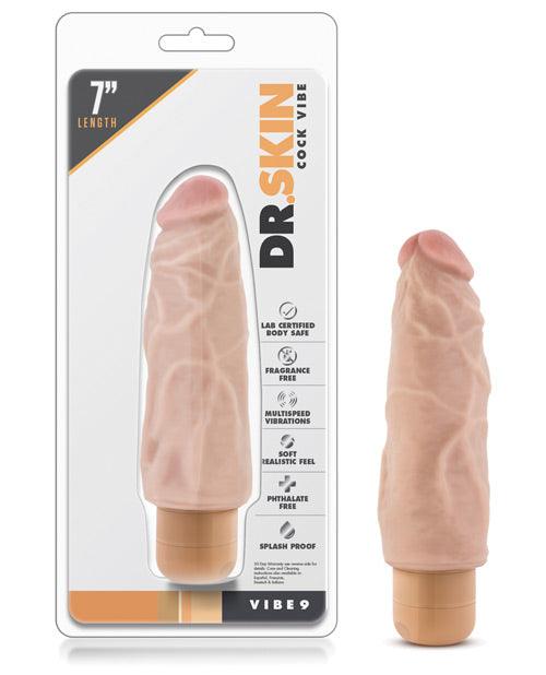 product image, Blush Dr. Skin Vibe 7" Dong #9 - Beige - {{ SEXYEONE }}