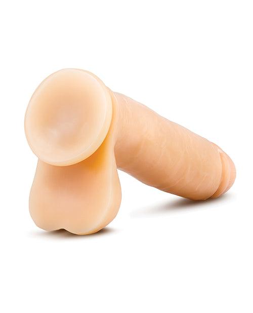 image of product,Blush Hung Rider Butch 11" Dildo W/suction Cup - Flesh - SEXYEONE
