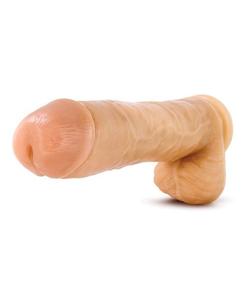 product image,Blush Hung Rider Hammer 10" Dildo W-suction Cup - Flesh - {{ SEXYEONE }}