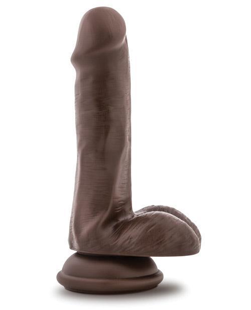 image of product,Blush Loverboy Top Gun Tommy 6" Realistic Cock - Chocolate - SEXYEONE