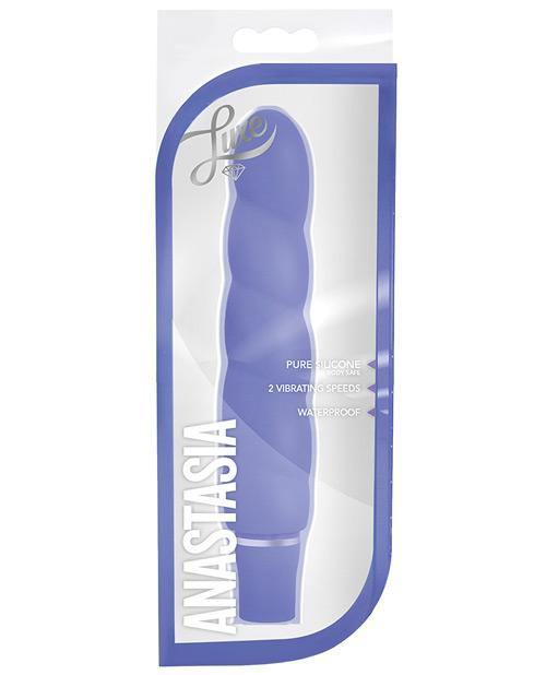 image of product,Blush Luxe Anastasia Silicone Vibrator - SEXYEONE 