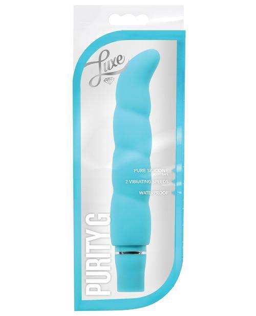 product image,Blush Luxe Purity G Silicone Vibrator - SEXYEONE 