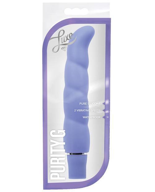 Blush Luxe Purity G Silicone Vibrator - SEXYEONE 