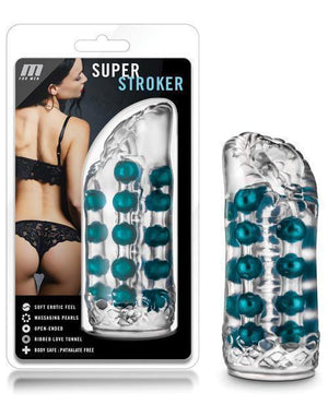 Blush M For Men Super Stroker - Clear - SEXYEONE