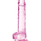 Blush Naturally Yours 7" Crystalline Dildo - {{ SEXYEONE }}