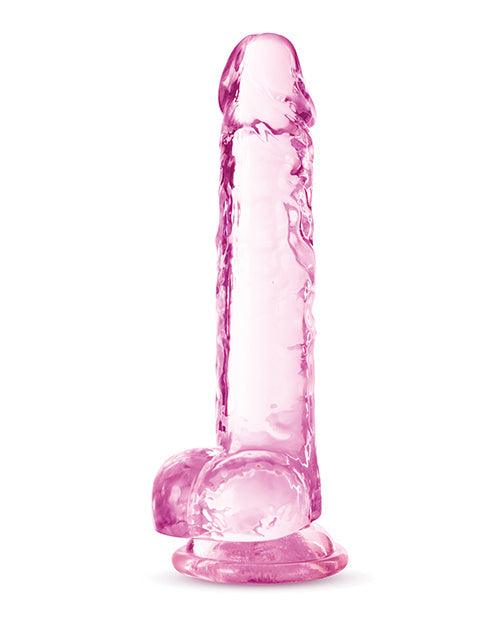 image of product,Blush Naturally Yours 7" Crystalline Dildo - {{ SEXYEONE }}