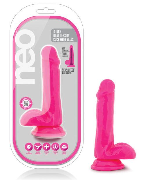 product image, Blush Neo Dual Density Cock with balls - {{ SEXYEONE }}