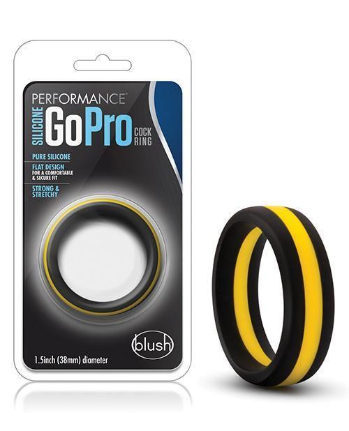 image of product,Blush Performance Silicone Go Pro Cock Ring - SEXYEONE