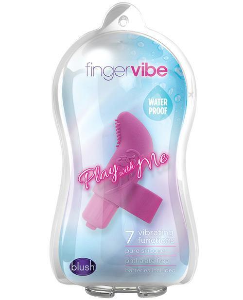 product image,Blush Play With Me Finger Vibe - SEXYEONE 