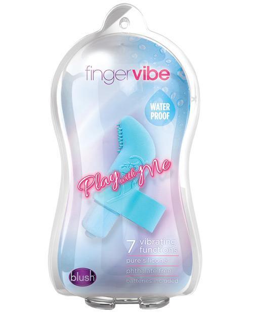 image of product,Blush Play With Me Finger Vibe - SEXYEONE 