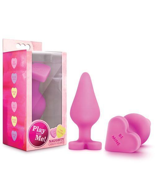product image, Blush Play With Me Naughty Candy Heart Do Me Now Plug - SEXYEONE 