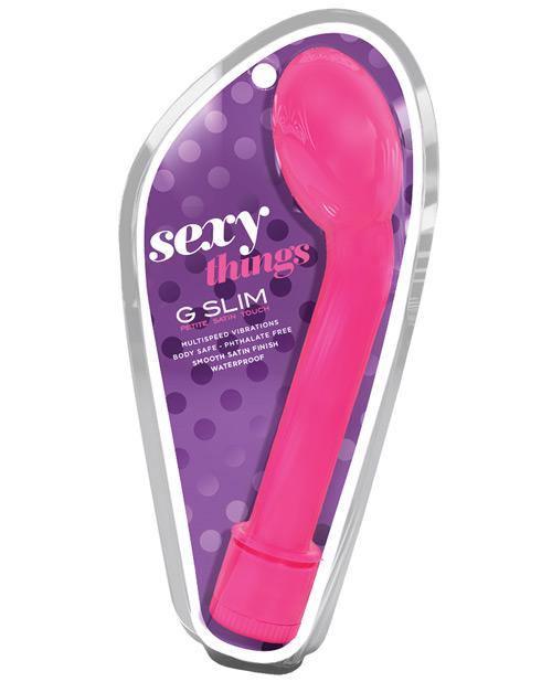 image of product,Blush Sexy Things G Slim Petite Satin Touch - {{ SEXYEONE }}