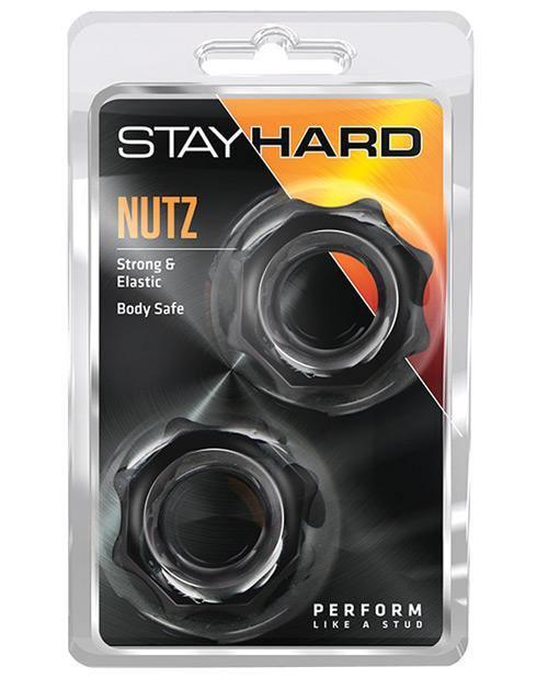 product image, Blush Stay Hard Nutz - Black - SEXYEONE 