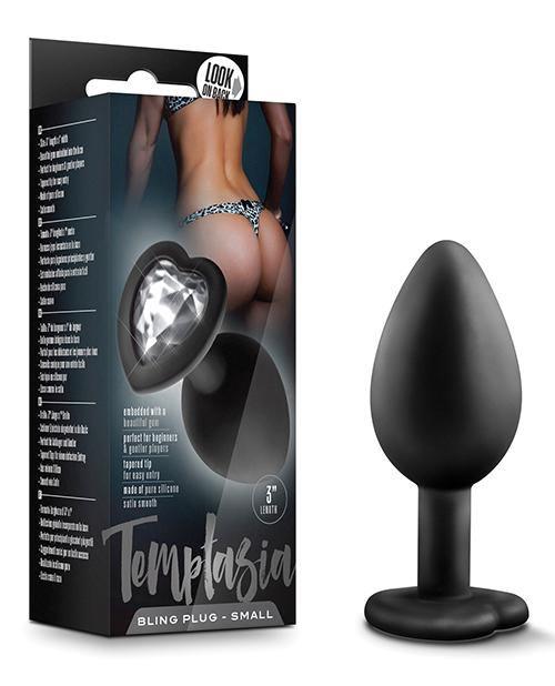 image of product,Blush Temptasia Bling Plug With gem - SEXYEONE 