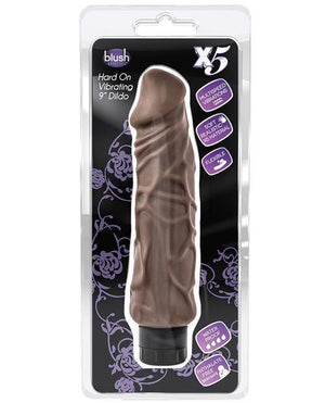 Blush X5 Plus Hard On Vibrating Dildo - SEXYEONE