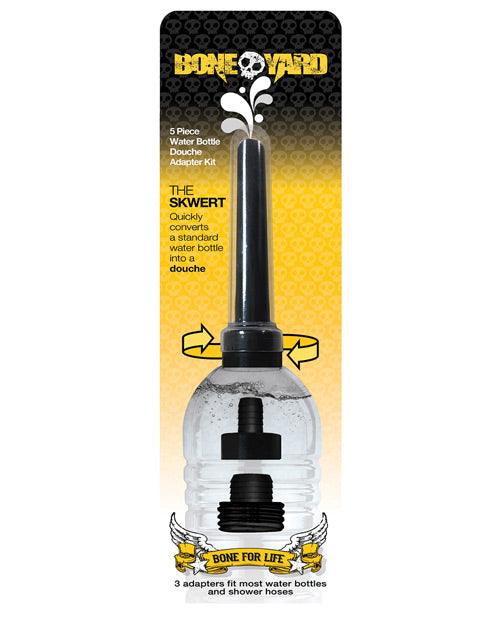 product image, Boneyard Skwert 5 pc Water Bottle Douche Adaptor Kit - SEXYEONE