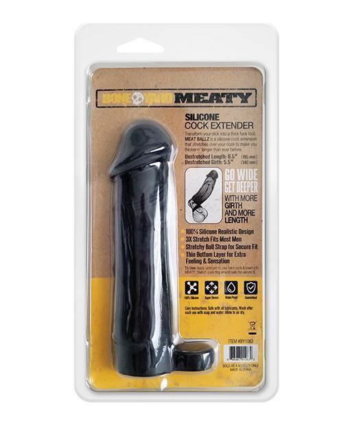 image of product,Boneyard The Man Sizer 3x Stretch Silicone Extender - Black - MPGDigital Sales