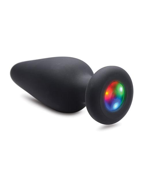 image of product,Booty Sparks Silicone Light Up Anal Plug - MPGDigital Sales