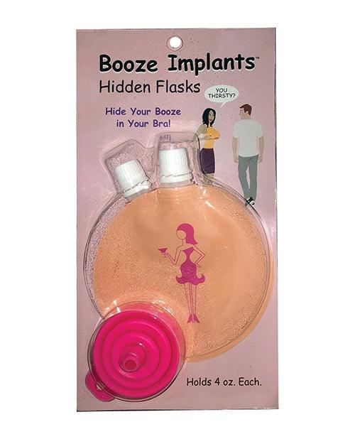 Booze Implants Hidden Flask - 4 Oz Each - MPGDigital Sales