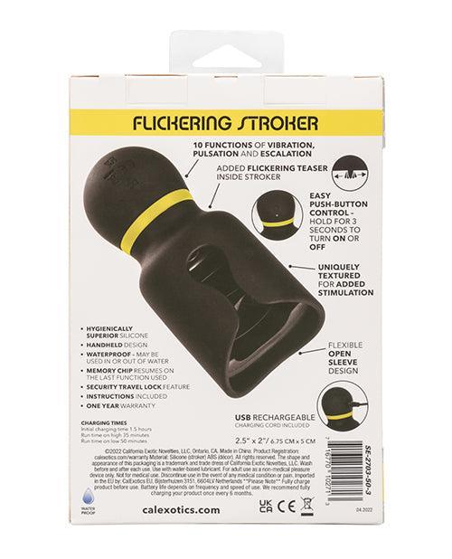 image of product,Boundless Flickering Stroker - Black - SEXYEONE