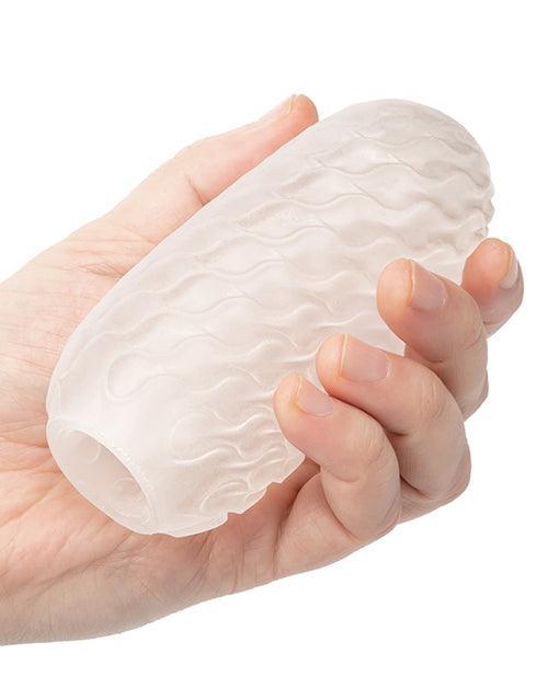 product image,Boundless Reversible Nubby Stroker - White - SEXYEONE