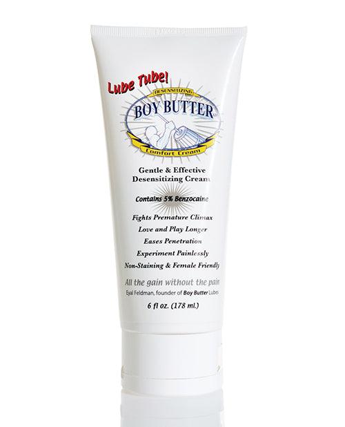 product image, Boy Butter Desensitizing Comfort Cream - 6 Oz Lube Tube - SEXYEONE