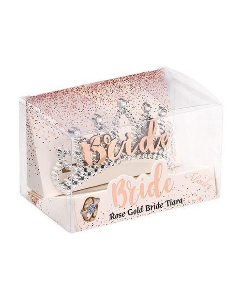 product image,Bride Tiara - Rose Gold - MPGDigital Sales
