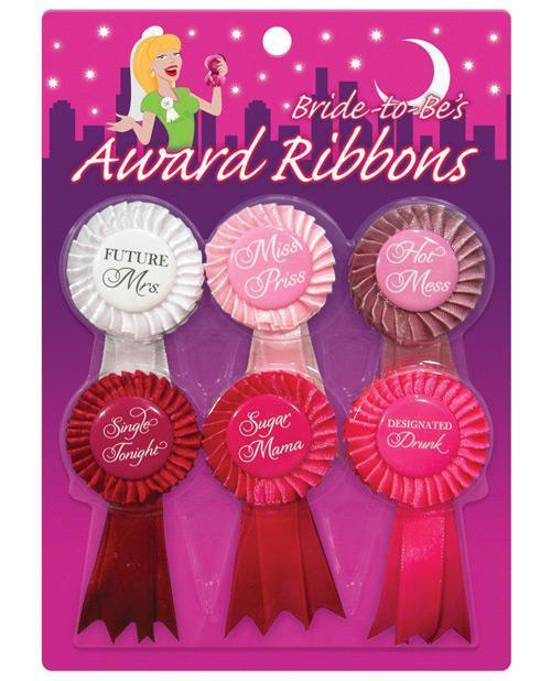 product image, Bride To Be's Award Ribbons - Pack Of 6 - MPGDigital Sales