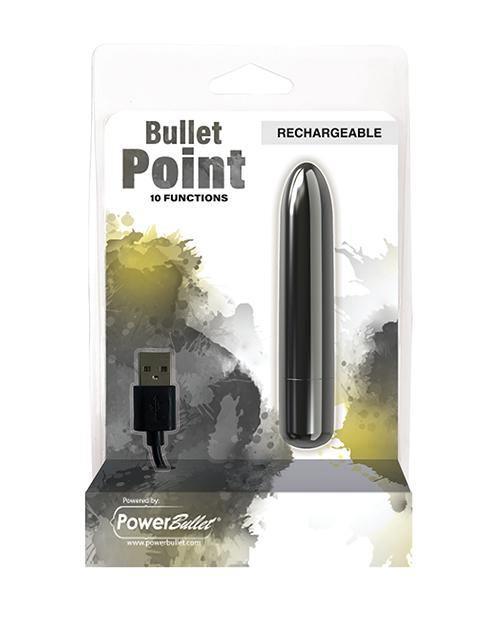 image of product,Bullet Point Rechargeable Bullet - 10 Functions - MPGDigital Sales