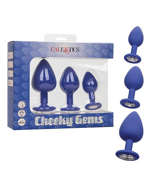 image of product,Cheeky Gems 3 Pc Plug Set - {{ SEXYEONE }}