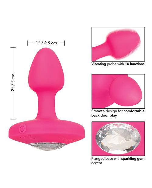 product image,Cheeky Gems Small Rechargeable Vibrating Probe - Pink - SEXYEONE