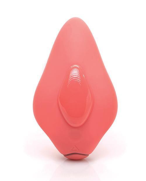 product image,Clandestine Devices Companion Panty Vibe W-wearable Remote - Coral - {{ SEXYEONE }}
