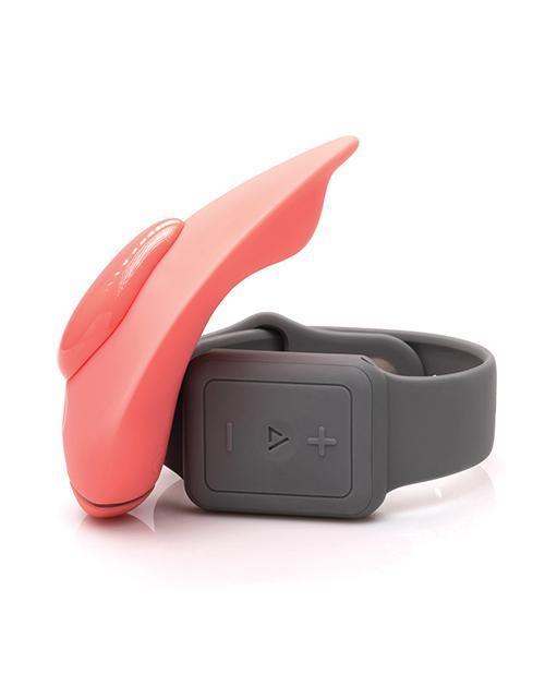 Clandestine Devices Companion Panty Vibe W-wearable Remote - Coral - {{ SEXYEONE }}