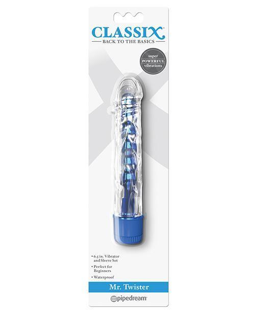 product image, Classix Mr. Twister Vibe W-sleeve - Blue - {{ SEXYEONE }}