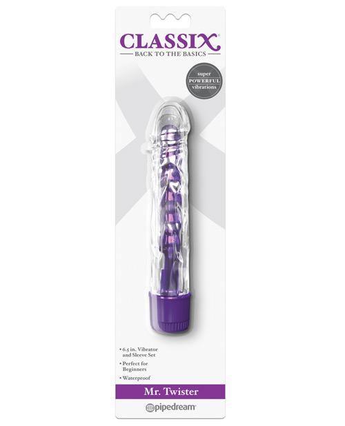image of product,Classix Mr. Twister Vibe W/sleeve - {{ SEXYEONE }}