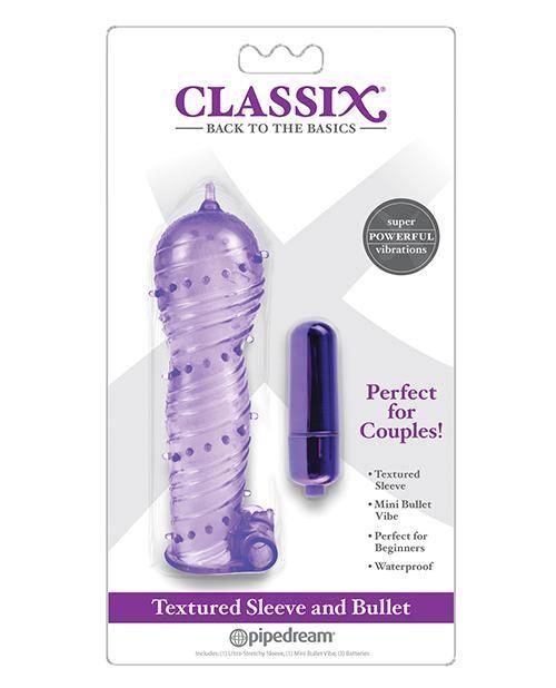 product image, Classix Textured Sleeve & Bullet - {{ SEXYEONE }}