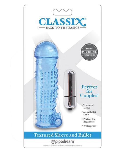 Classix Textured Sleeve & Bullet - {{ SEXYEONE }}