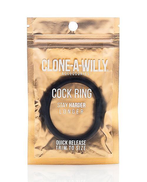 product image, Clone-a-willy Cock Ring - Black - SEXYEONE
