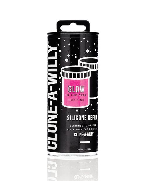 product image, Clone-a-willy Silicone Glow In The Dark Refill - SEXYEONE