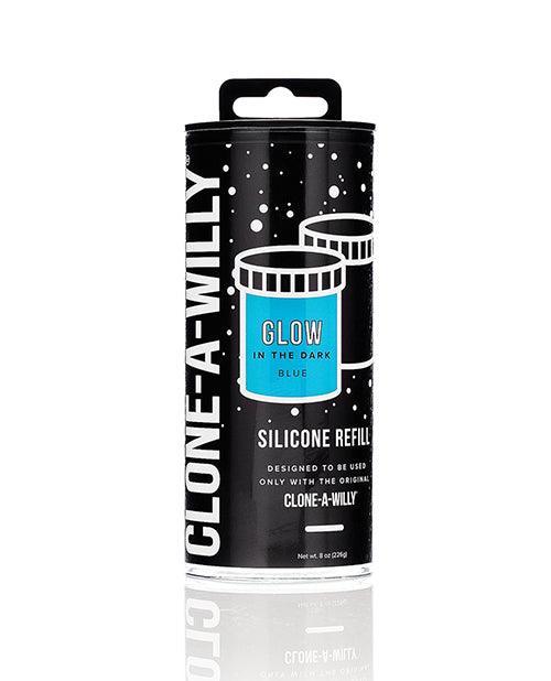 image of product,Clone-a-willy Silicone Glow In The Dark Refill - SEXYEONE