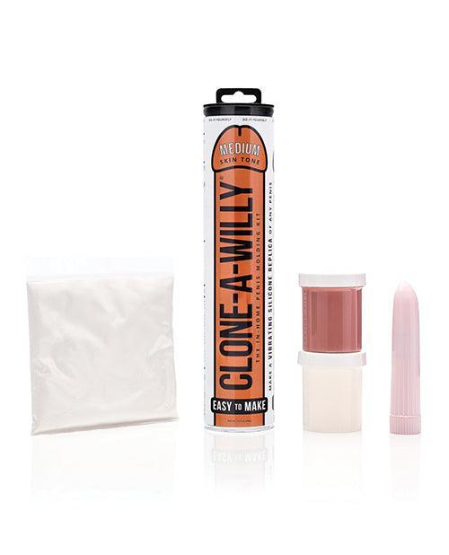 image of product,Clone-a-willy Silicone Kit - Medium Skin Tone - SEXYEONE