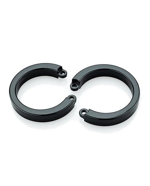 product image, Cock Cage U-ring 2 Pack - Black - SEXYEONE