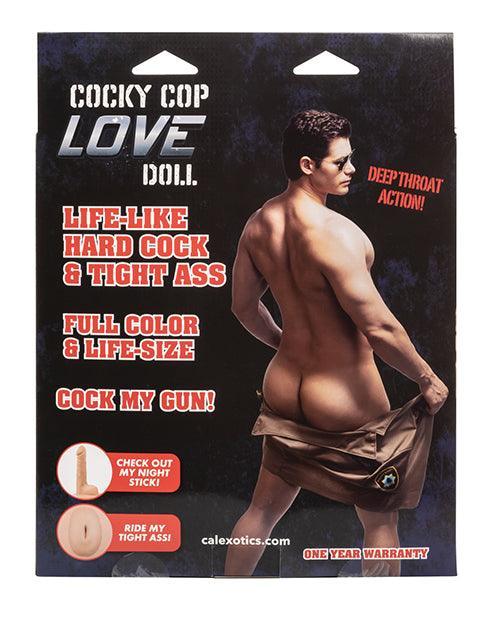 image of product,Cocky Cop Love Doll - Ivory - SEXYEONE
