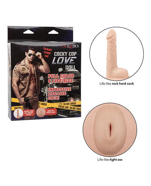 image of product,Cocky Cop Love Doll - Ivory - SEXYEONE