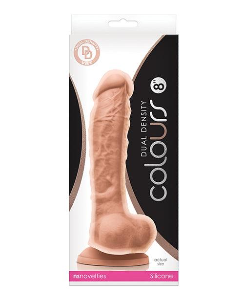 image of product,Colours Dual Density 8" Dildo - SEXYEONE