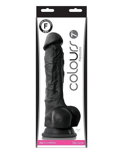 Colours Pleasures 7" Dong W/balls & Suction Cup - SEXYEONE