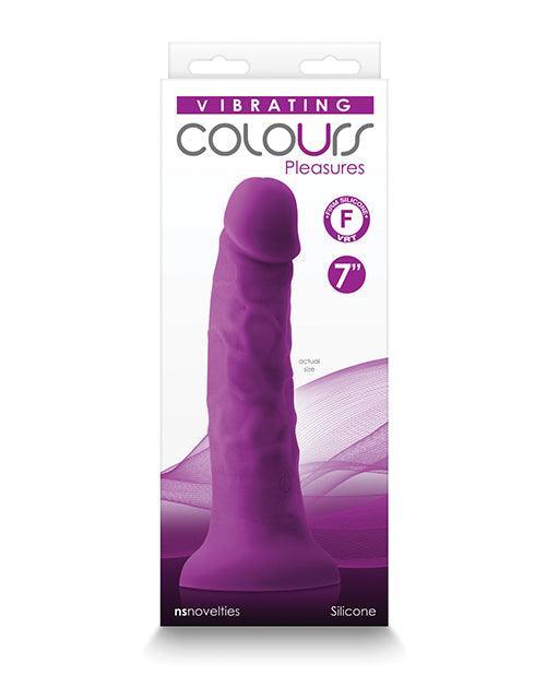 image of product,Colours Pleasures 7" Vibrating Dong - SEXYEONE